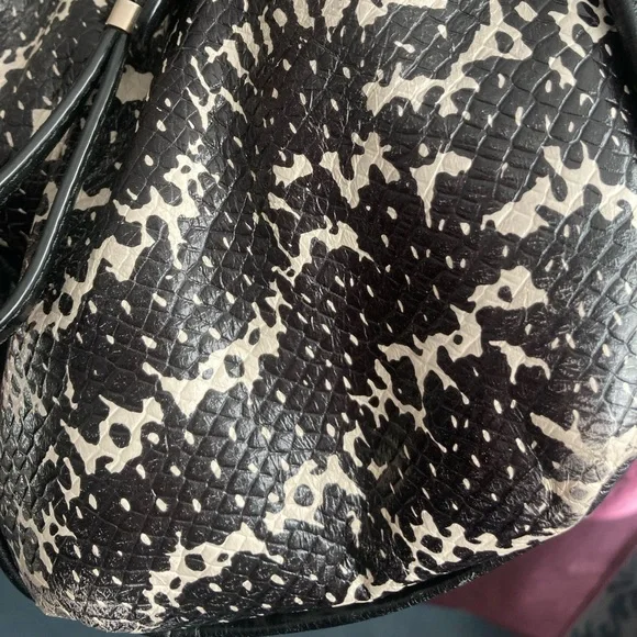 Coach Black Satchel with Piton Trim - Picture 9 of 9